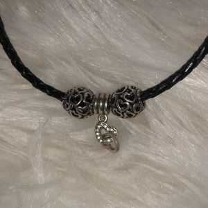 Pandora Braided Rope with Charms
